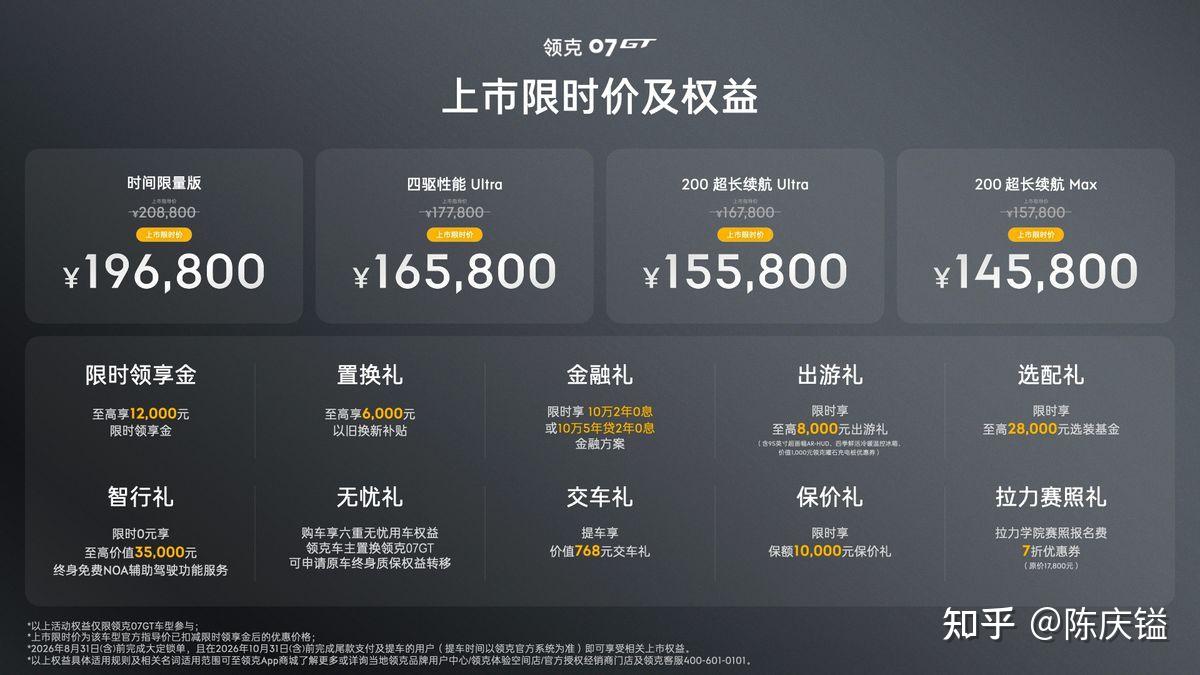 领克07GT上市限时14.58万元起,越级配置直击旅行车市场核心痛点