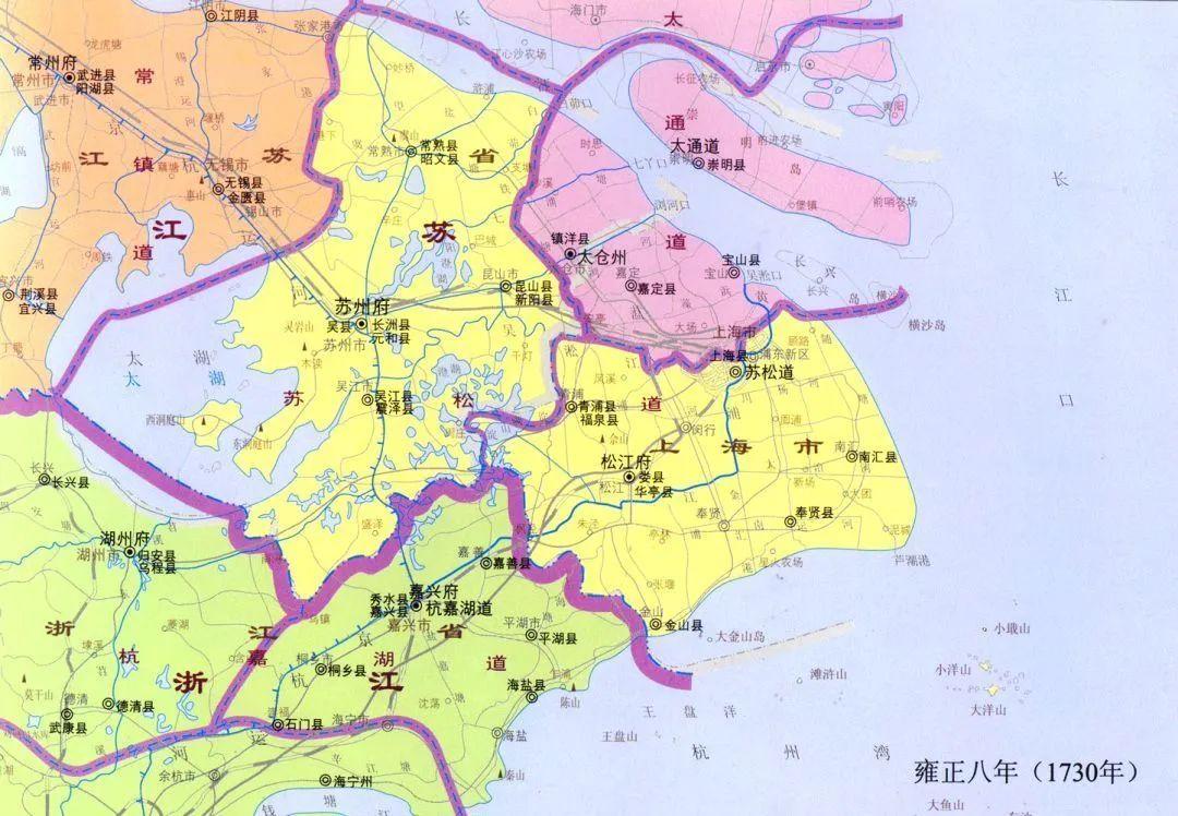 黄浦江流域地图图片