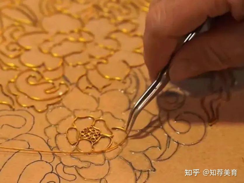 知荐|用金属丝掐出来的非遗技艺——掐丝珐琅 - 知乎