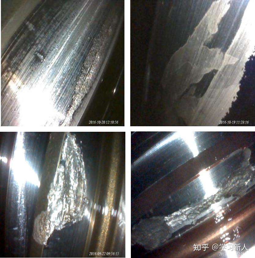 1磨损形式正常磨损:齿面在啮合传动过程中不可避免的缓慢磨损.