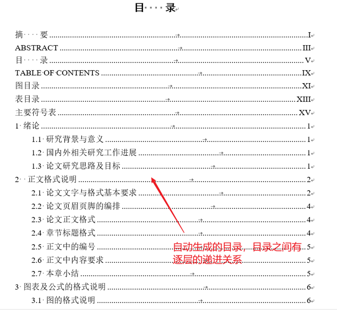 10.3 自动生成的目录格式和给定的排版的要求不同该如何进行修改？ - 知乎