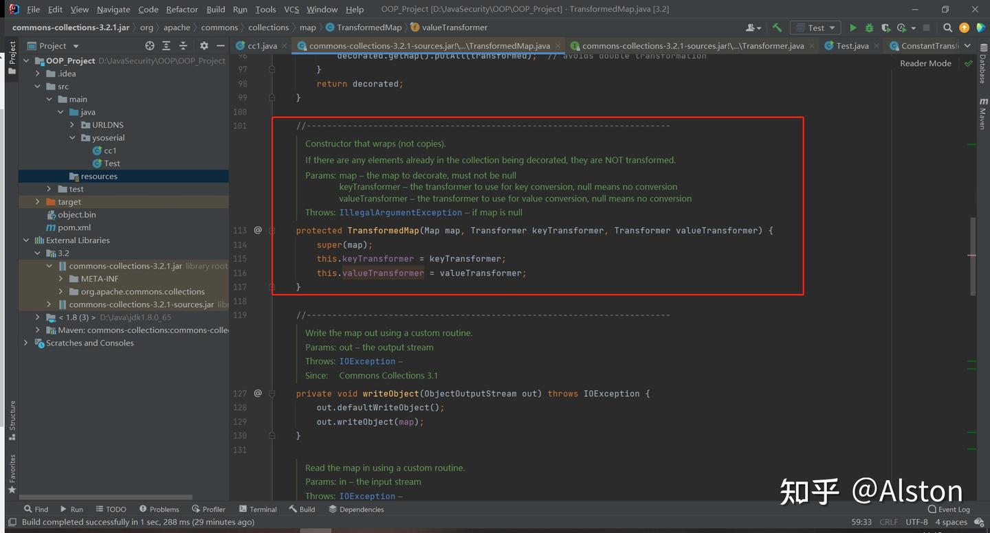 Java反序列化安全 - ysoserial commons collections 1 - 知乎