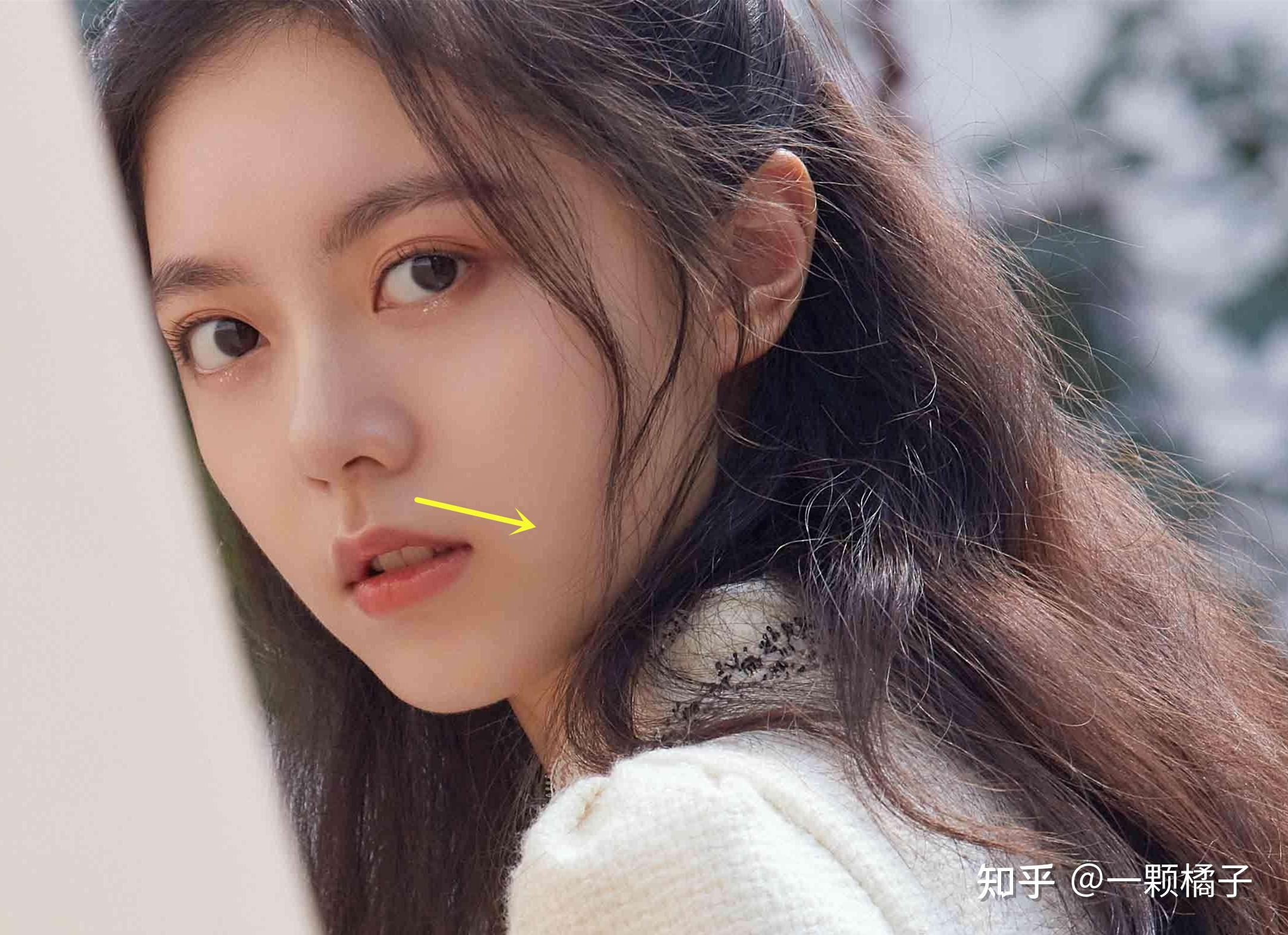 山根最高点在两眼之间