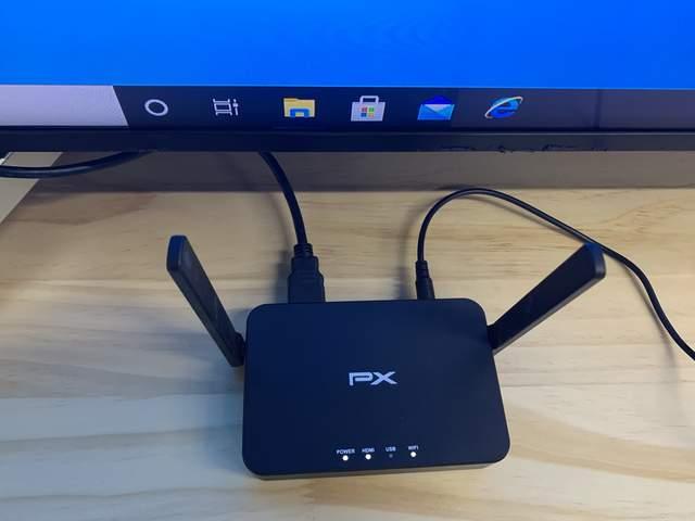 不用hdmi线笔记本电脑无线镜像投屏到电视显示器简单实用