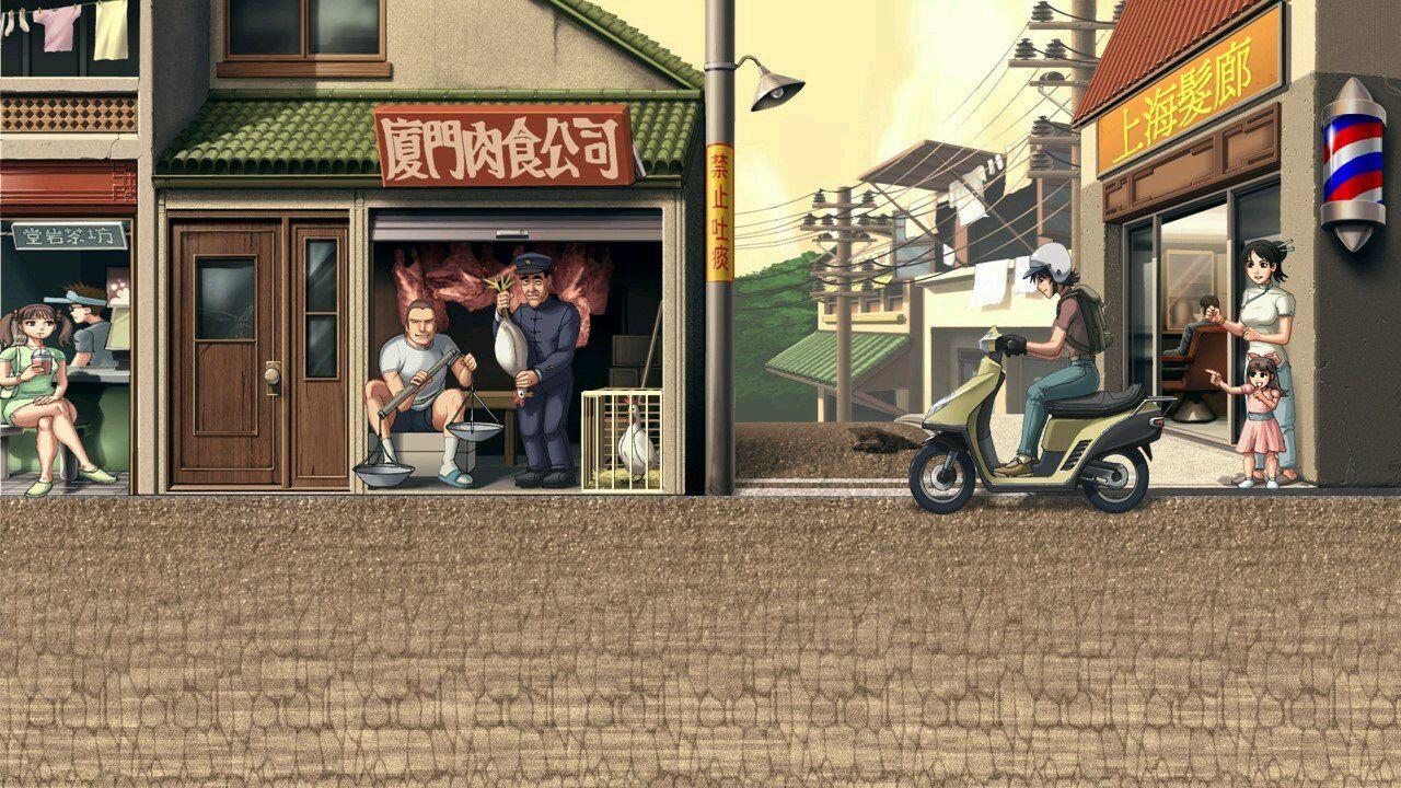 街机《街头霸王2》春丽场景隐藏的秘密,巷道深处藏匿着一个罪犯