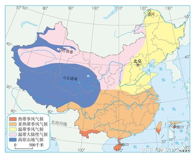 中国地理—气候 - 知乎