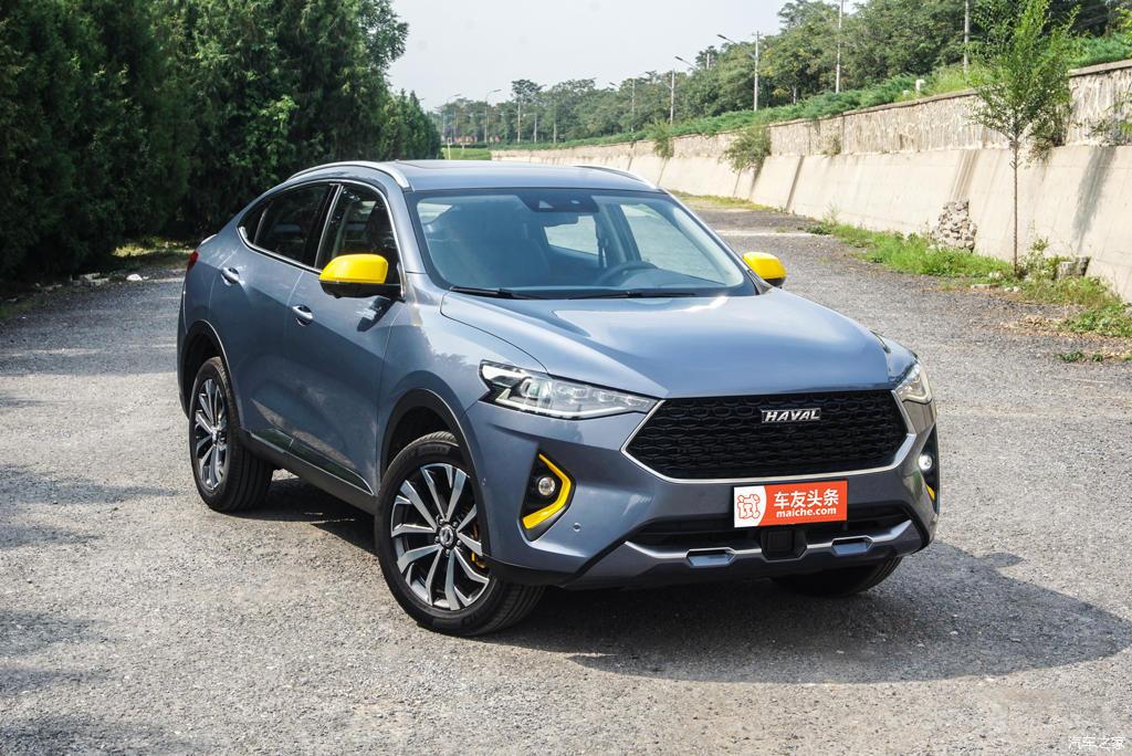 盘车哈弗f7x轿跑suv的路人王询问这台车的年轻人特疯狂