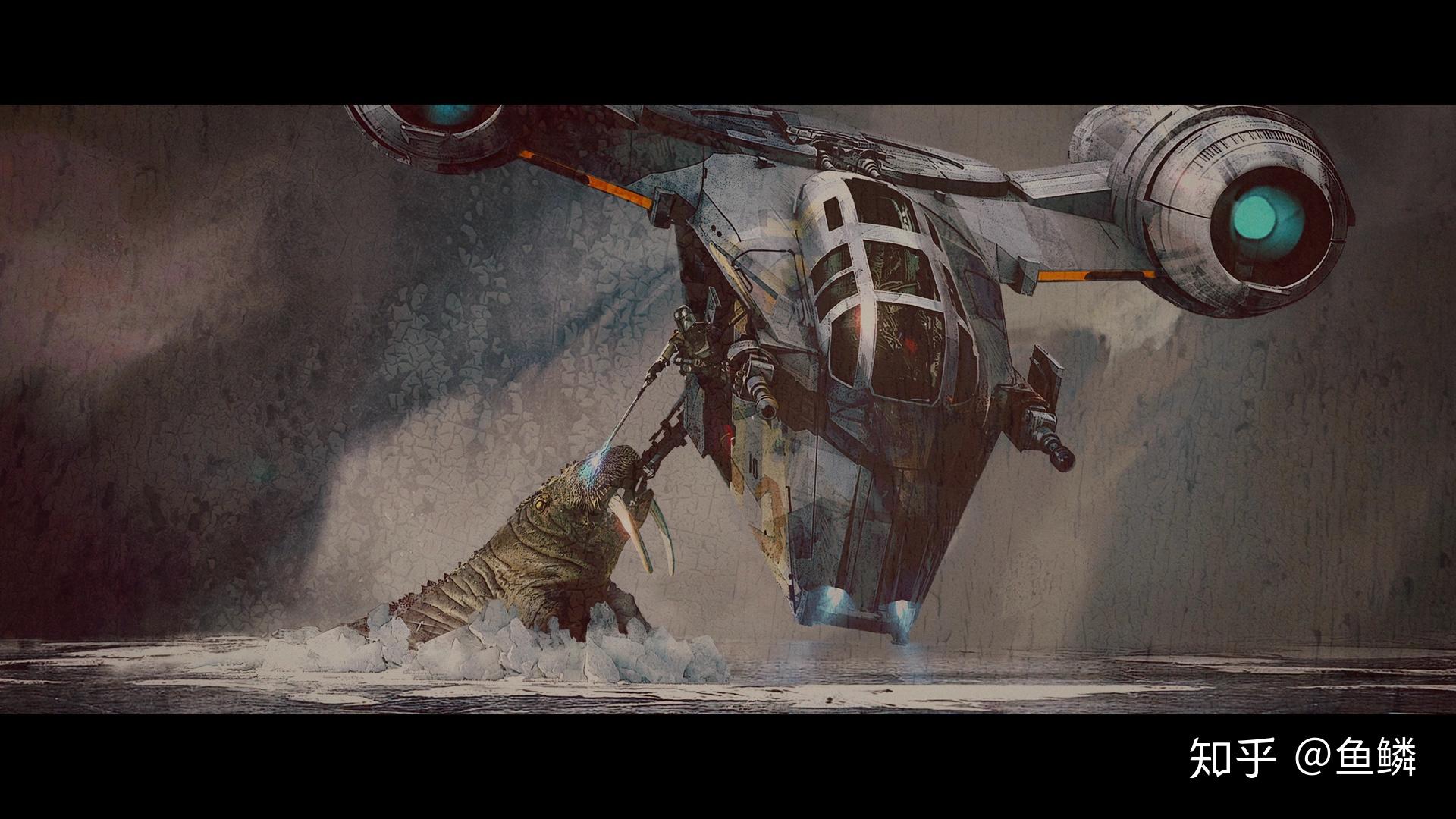 准备把《曼达洛人》每集片尾高清插图发在这个帖子里_星球大战吧_百度