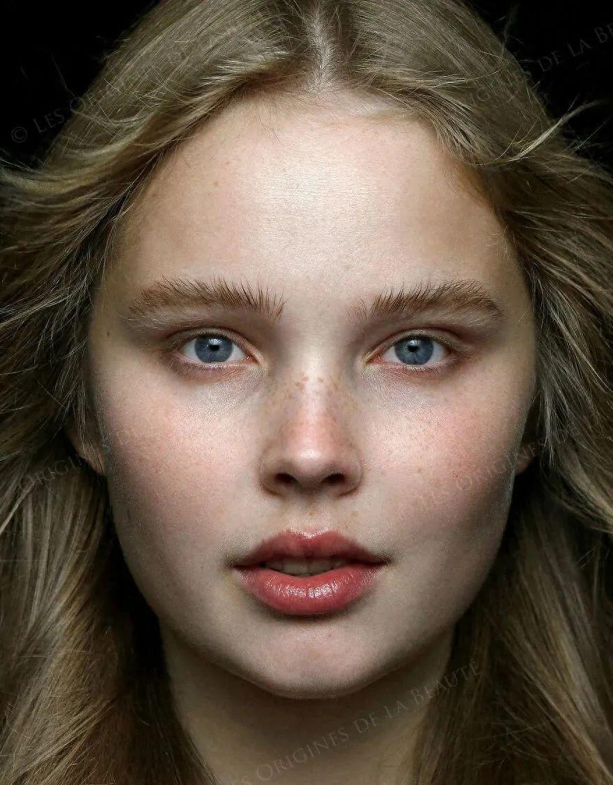 世界17个地区的美女肖像,美丽不分国籍,列兹金女孩太迷人