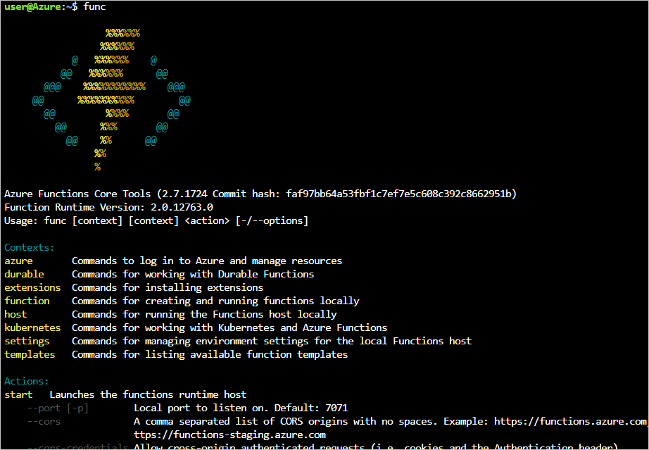 Azure AZ-204 备考笔记8-使用 Azure Functions Core Tools 开发、测试和发布 Azure ...