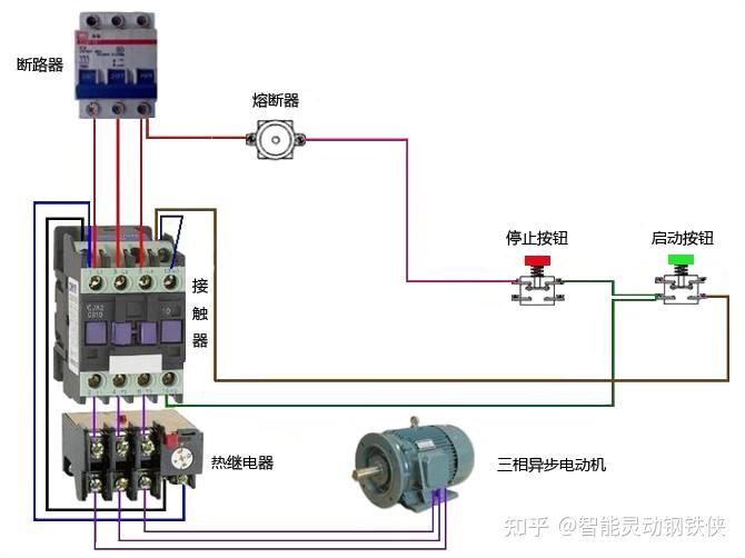 15千瓦电机如何接线图图片