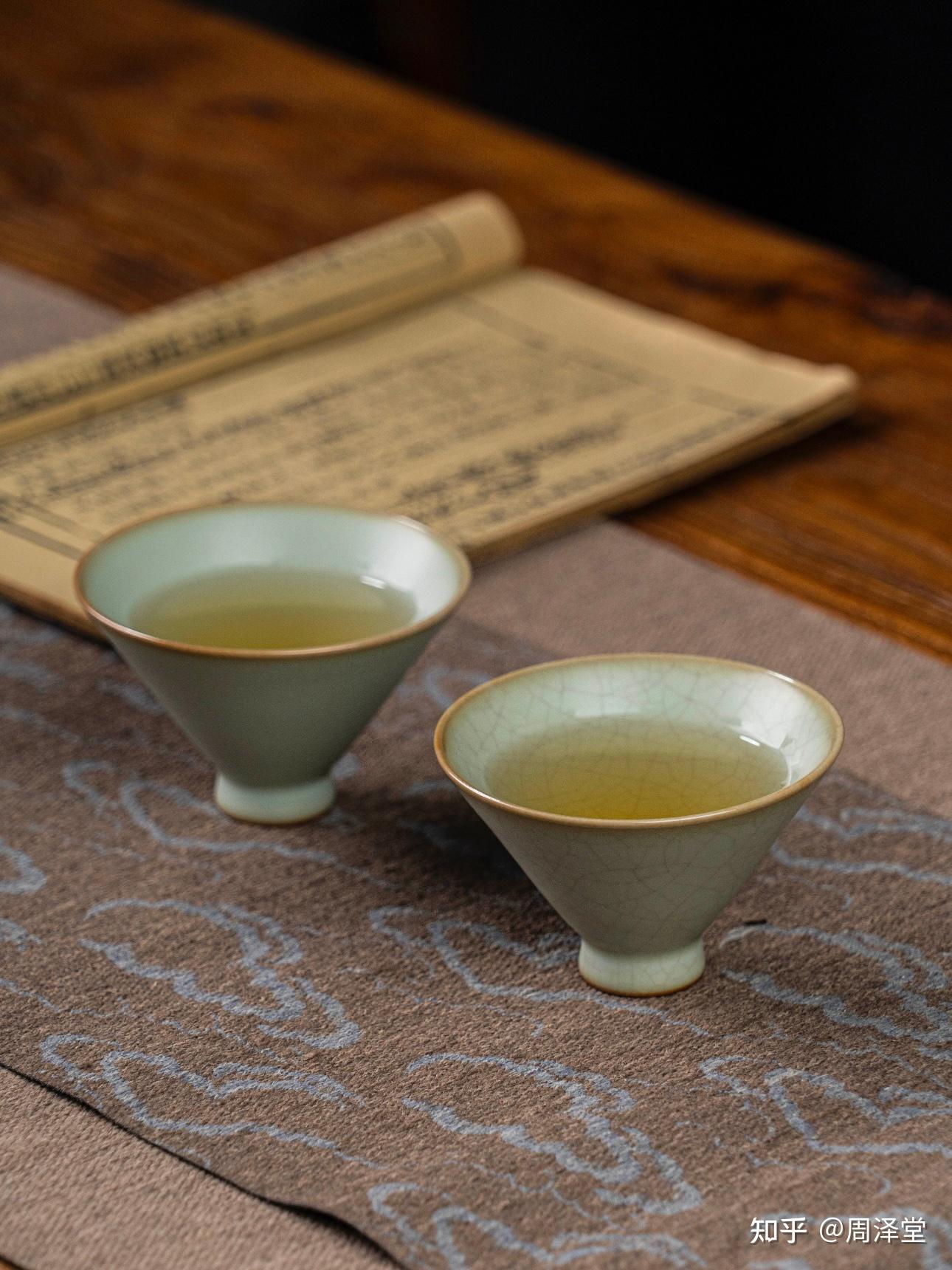 汝窑开片:聆听茶汤在杯壁写下岁月的诗 - 知乎