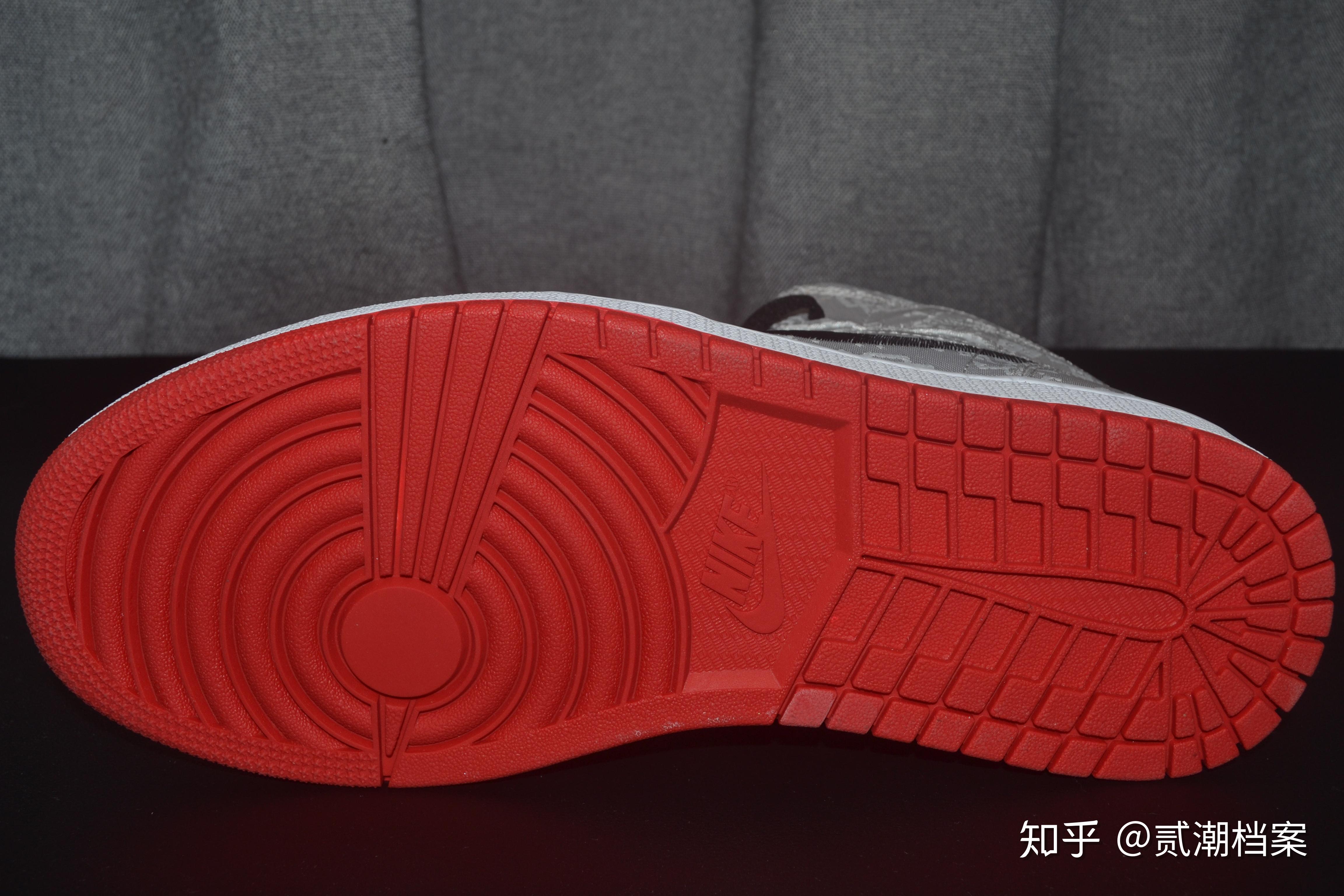 贰潮档案aj1白丝绸细节图终于来了超细的哟