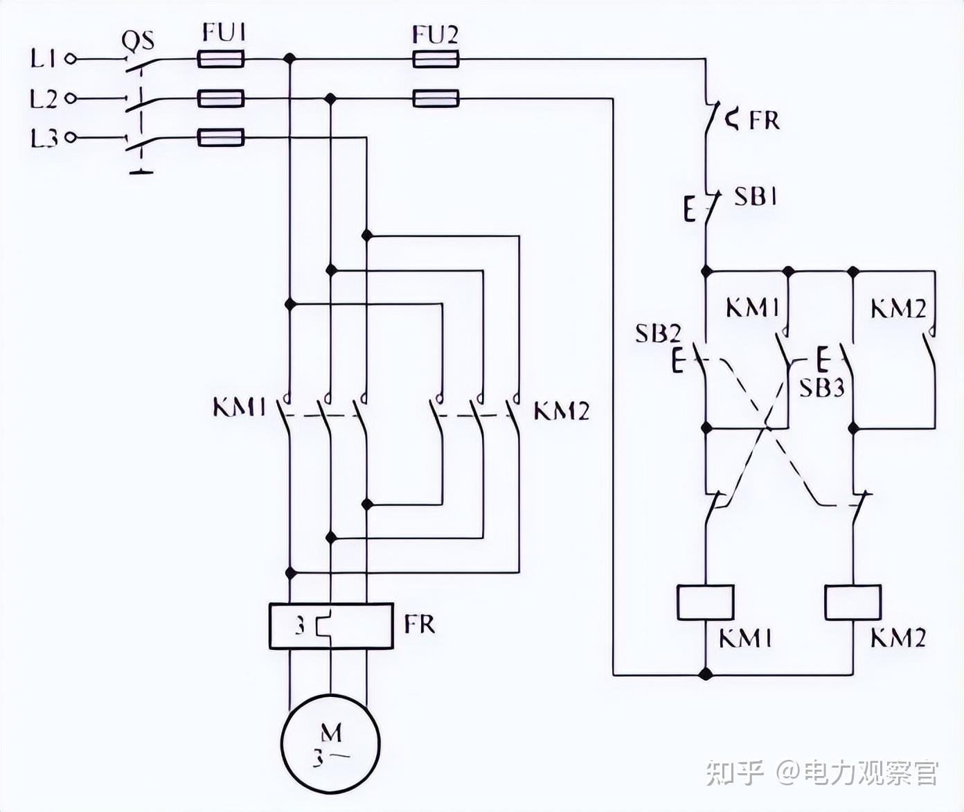 看完這48張常用電動機控制電路圖電工接線不求人