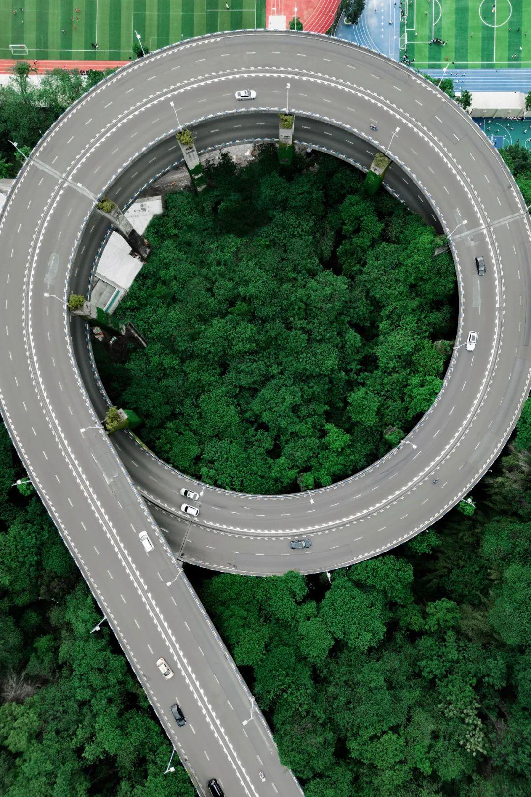 在重庆,最复杂的不是女孩心思而是这里的立交桥