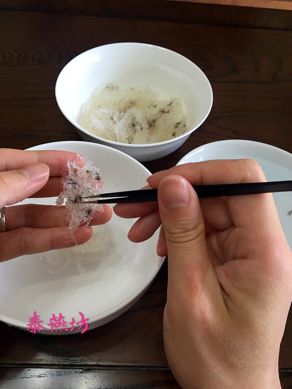 手把手教你如何快速给泰国燕窝挑毛