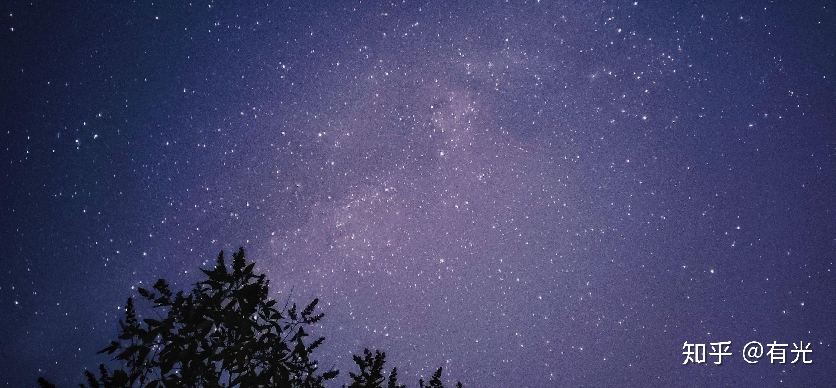 可以留下一张你拍的春天星空嘛