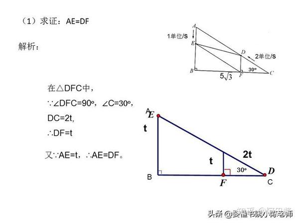 中考常见动点问题,动点问题难点剖析,解题策略及方法 - 知乎