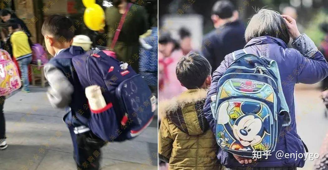 小区里或者课外班都能遇到很多小学生,每次看到他们背着沉重的书包,驼