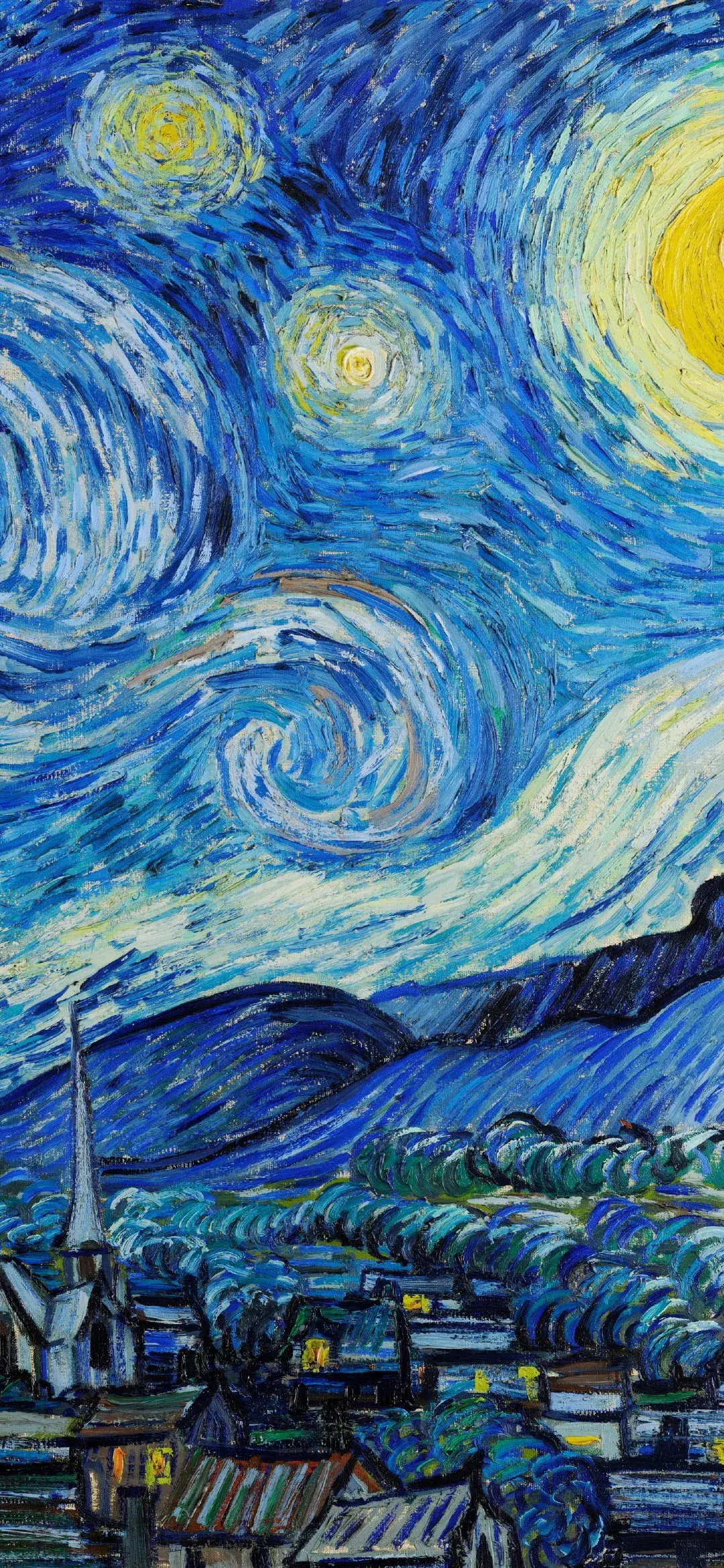 适合做壁纸的名画