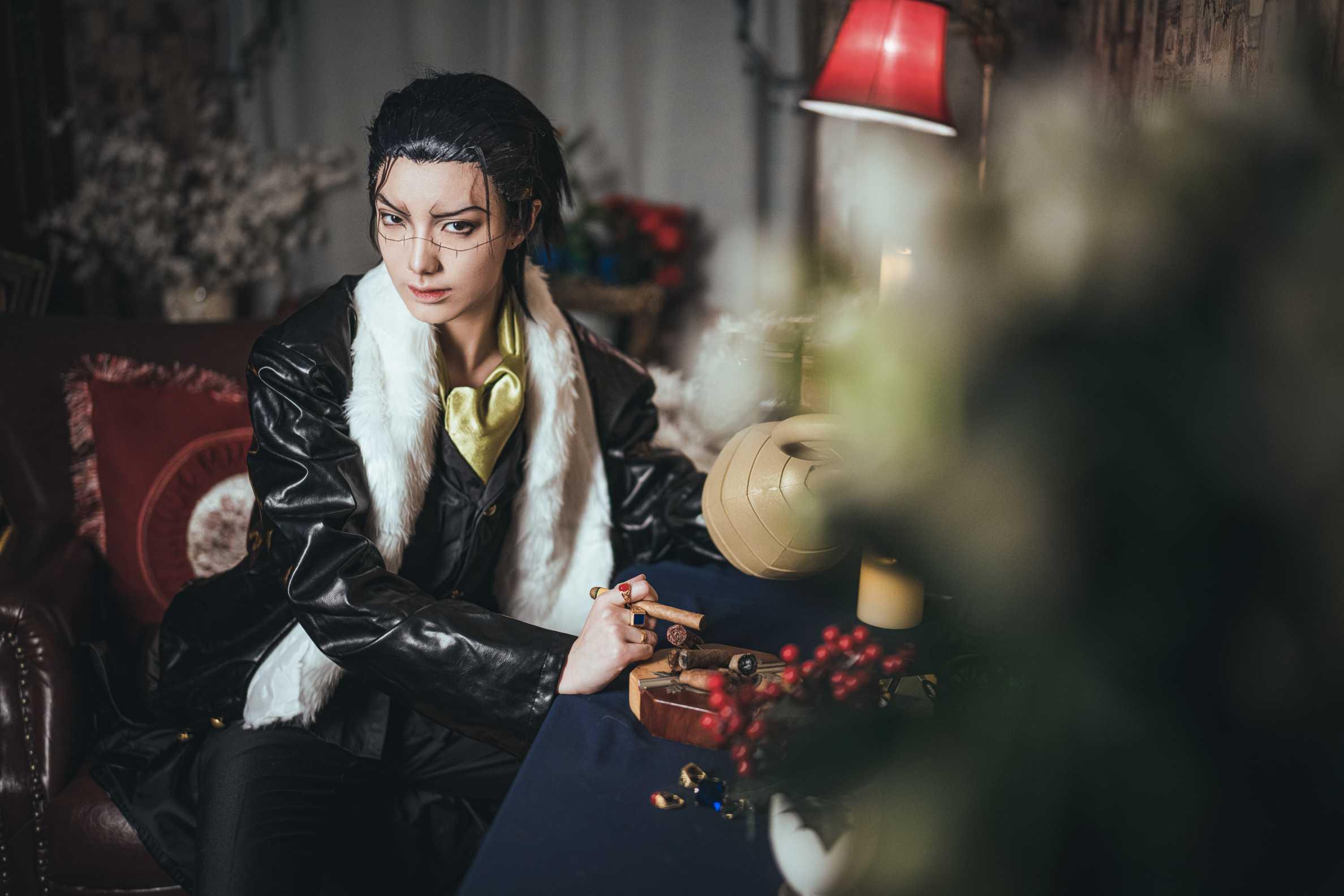 《海贼王》沙·克洛克达尔cosplay