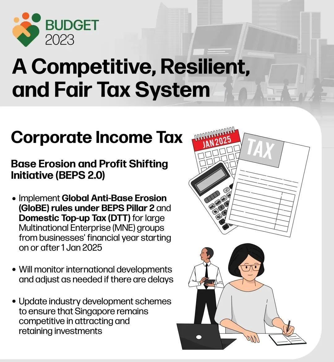 2023年新加坡财政预算案出炉，拟从2025年跨国公司有效税率到15%标准- 知乎