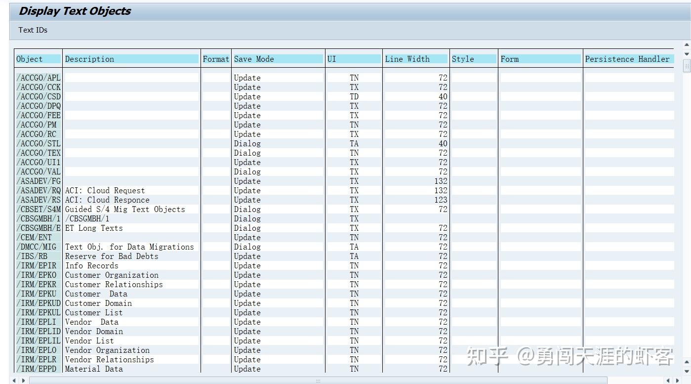 SAP 事务代码SE75 SAPscripts Settings - 知乎