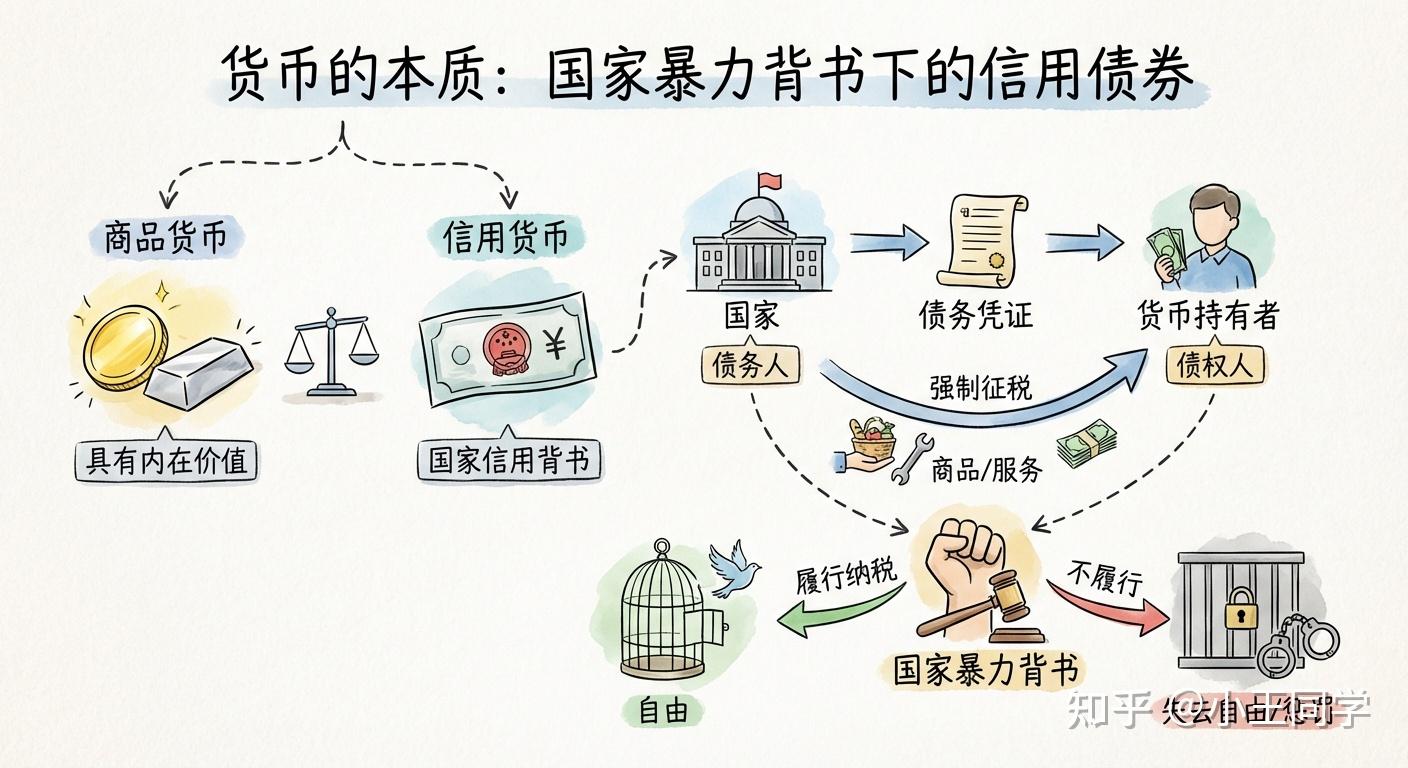 法币不是财富,而是一张国家欠你的“债券” - 知乎