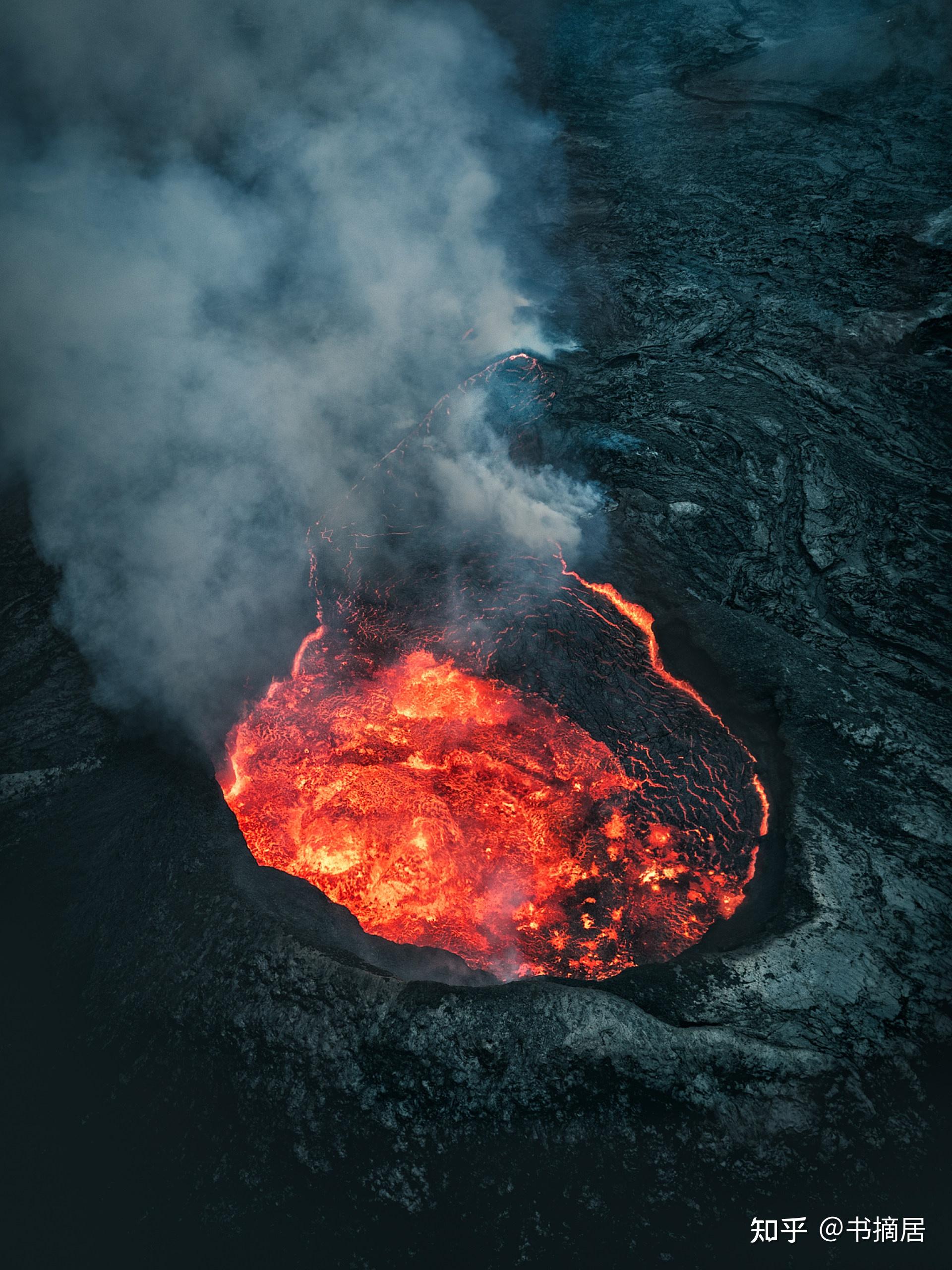 大自然的鬼斧神工火山