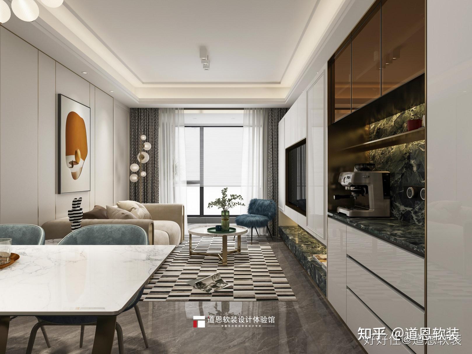 软装定制丨时尚 高端精致 融创壹号院 样板房设计 - 知乎