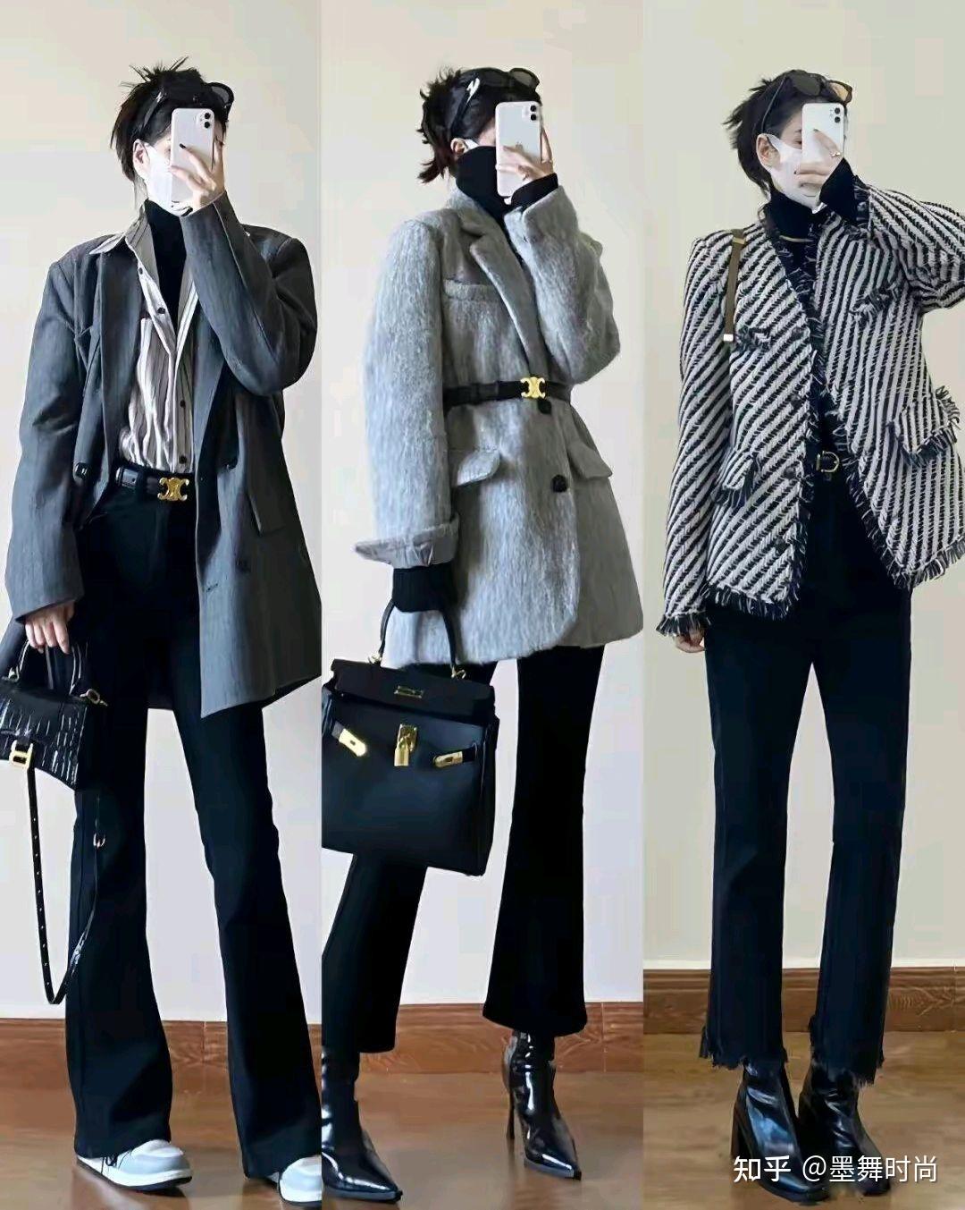 时尚趋势从喧闹的高饱和色彩,繁复的剪裁设计,再次回归了经典,简约.