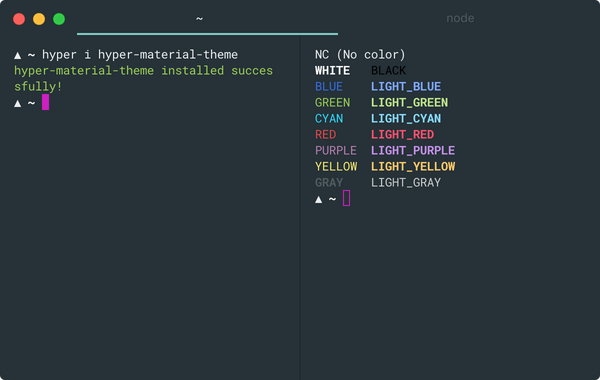 Hyper.Js Hyper Terminal : Hyper: An open source terminal built on web ...