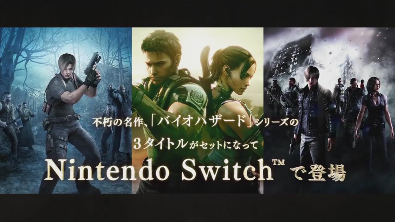 Switch冷饭合集游戏 生化危机456三重包 将于10月30日发售 知乎