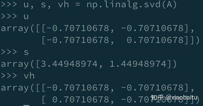 实对称矩阵的SVD分解与特征值分解的异同,假