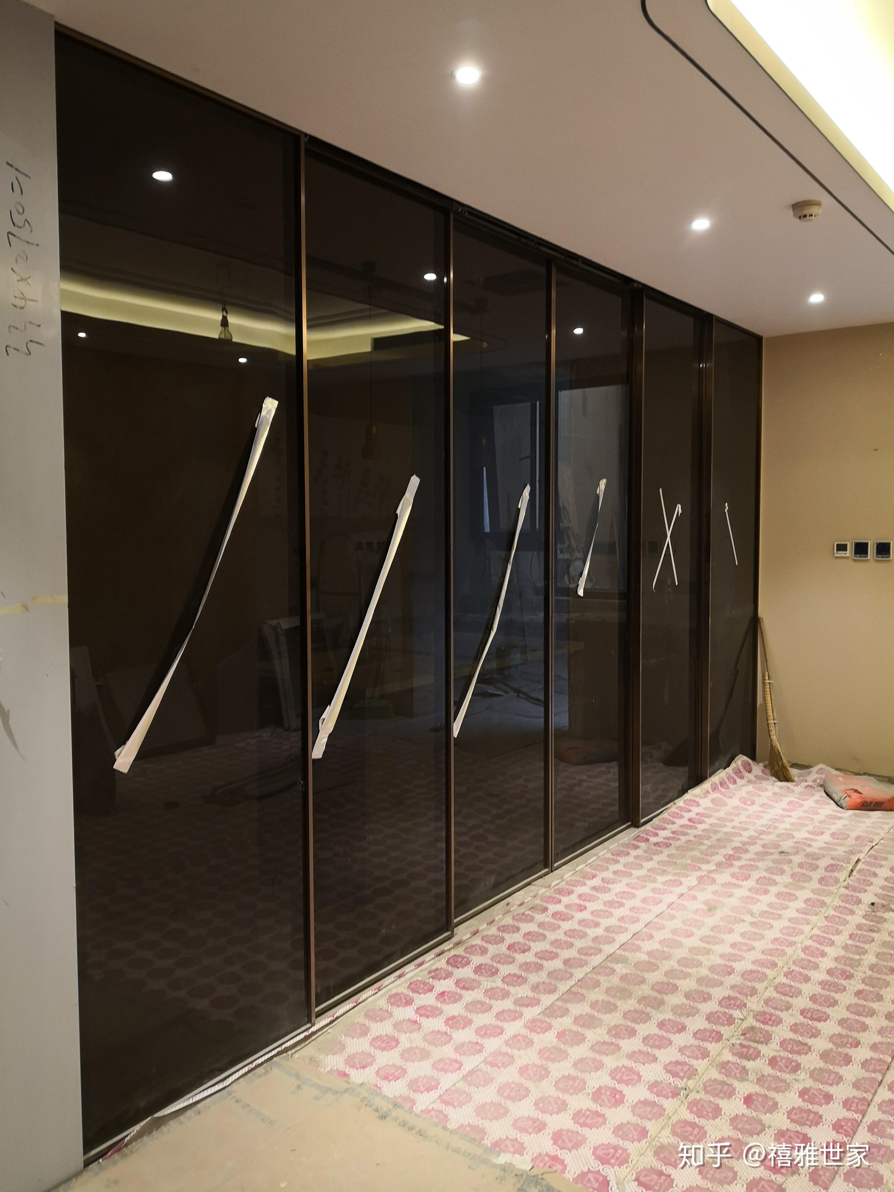 极简窄边轻奢移门