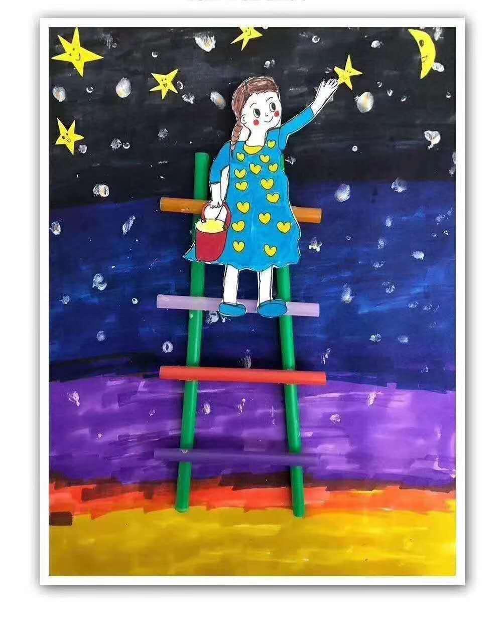 孩子喜欢画画,但是不喜欢儿童画,喜欢写实,六岁