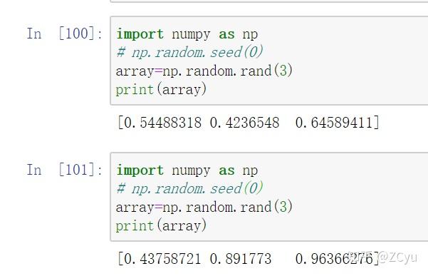 numpy.random.seed()的作用 - 知乎