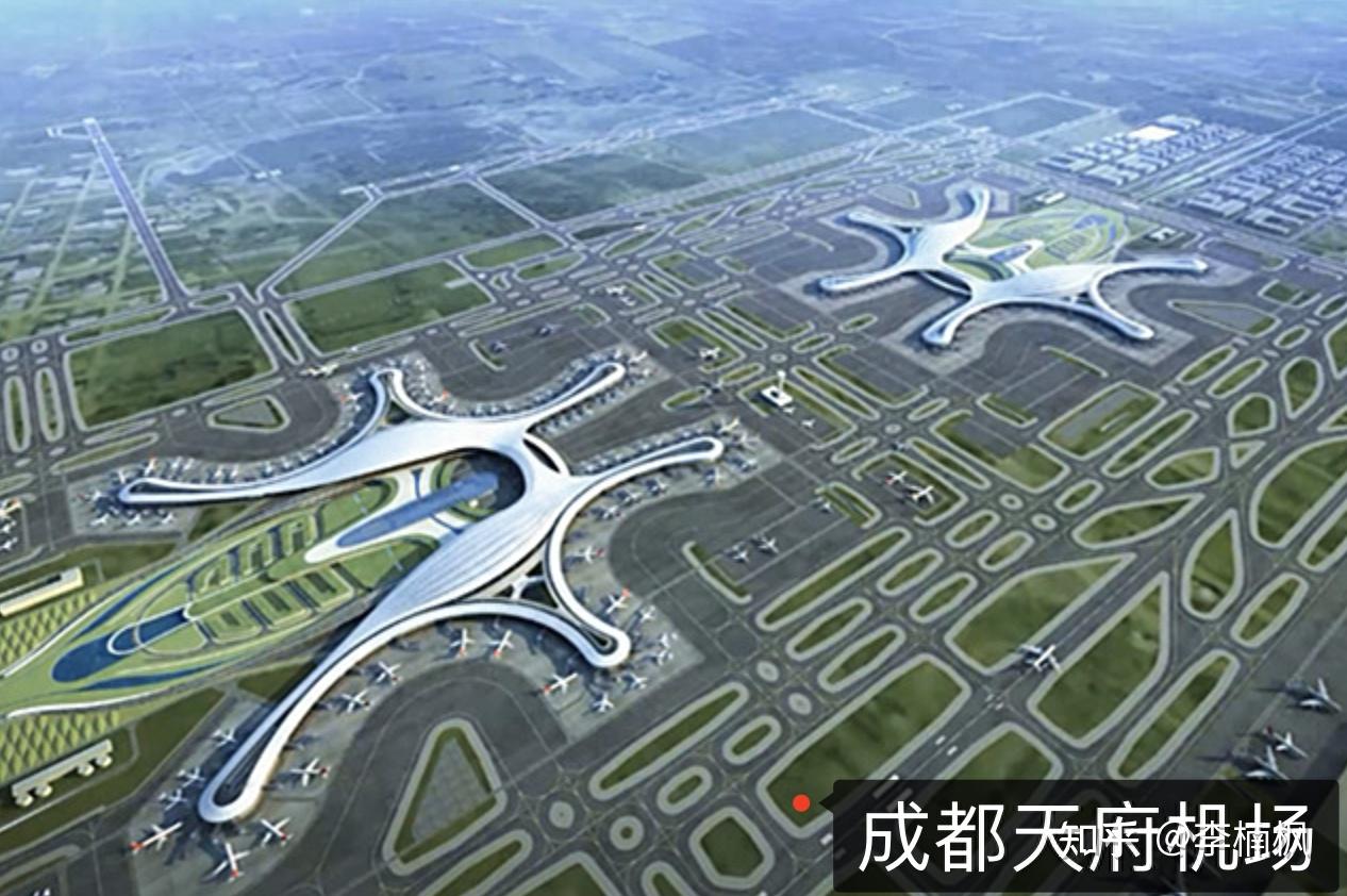 短短两年半,天府机场成了中西部第一大机场!成都是航空的典范