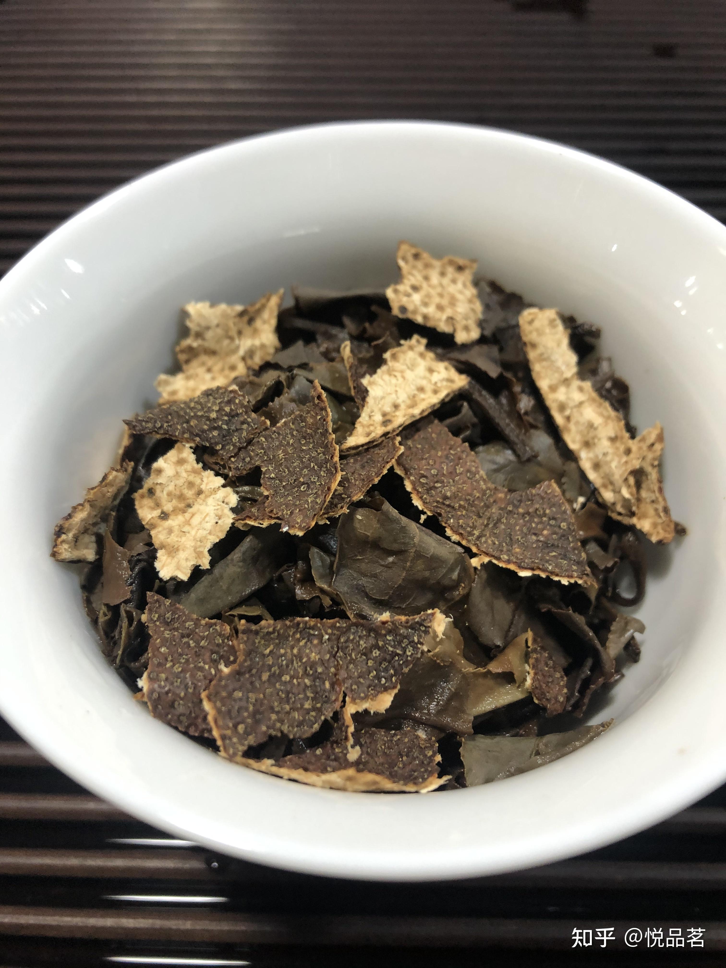 记住了想对自己好一点就要多喝陈皮老白茶