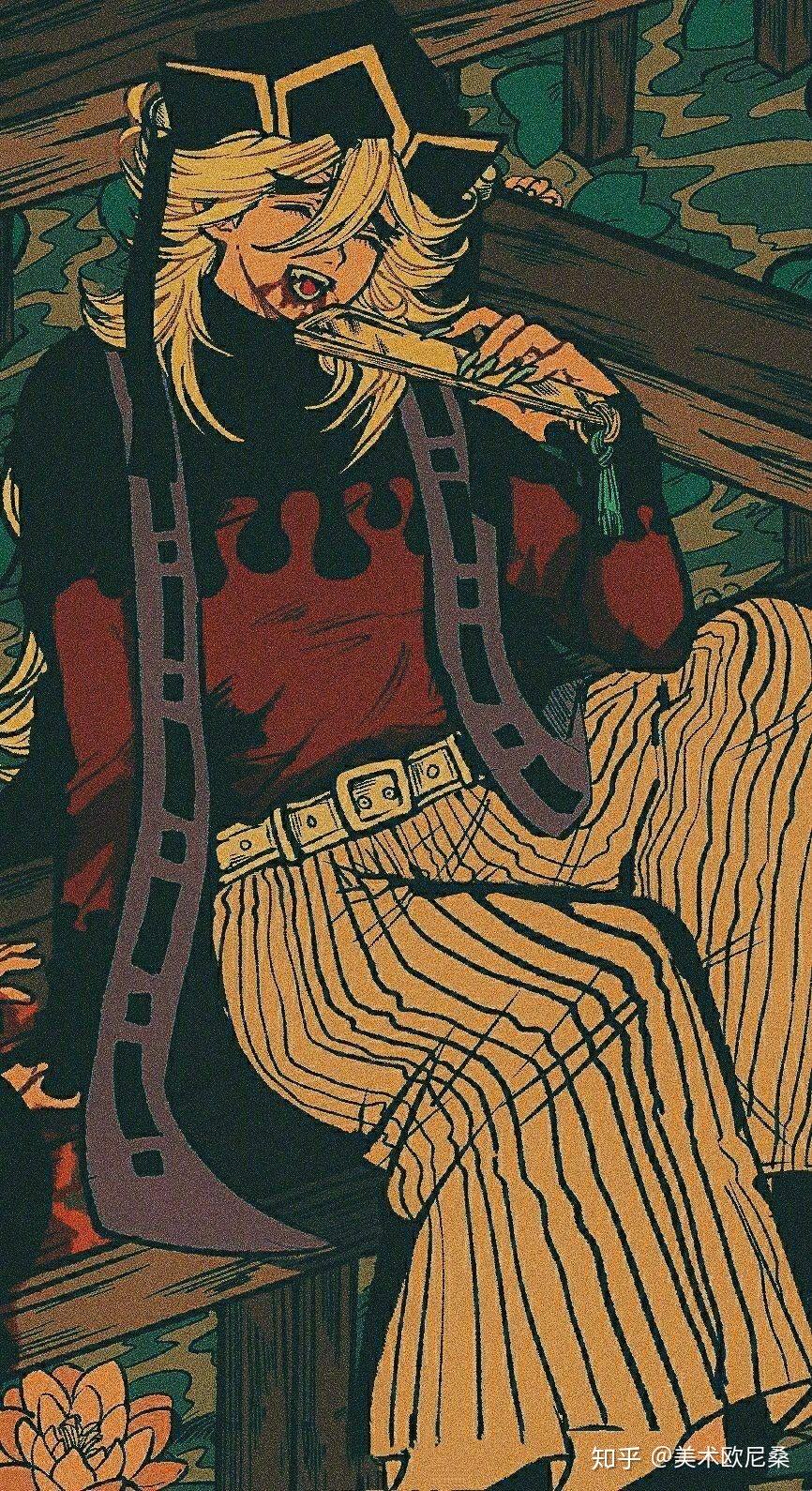 复古画风下的经典日漫角色来自日本画师pikurusu漫画插画分享动漫壁纸