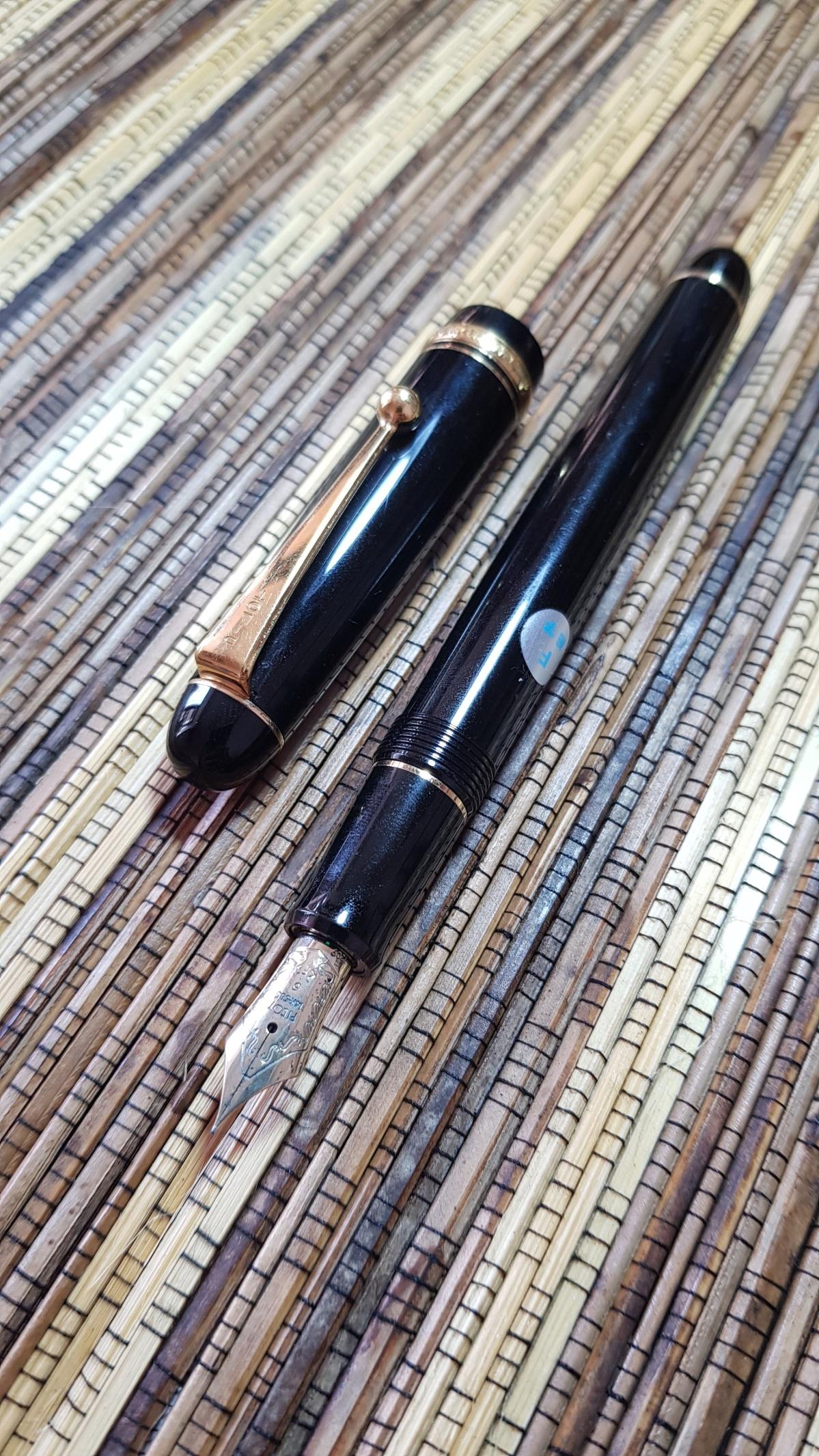 深入对比评测书写报告日本pilot百乐钢笔贵客custom7414k金笔f尖对比