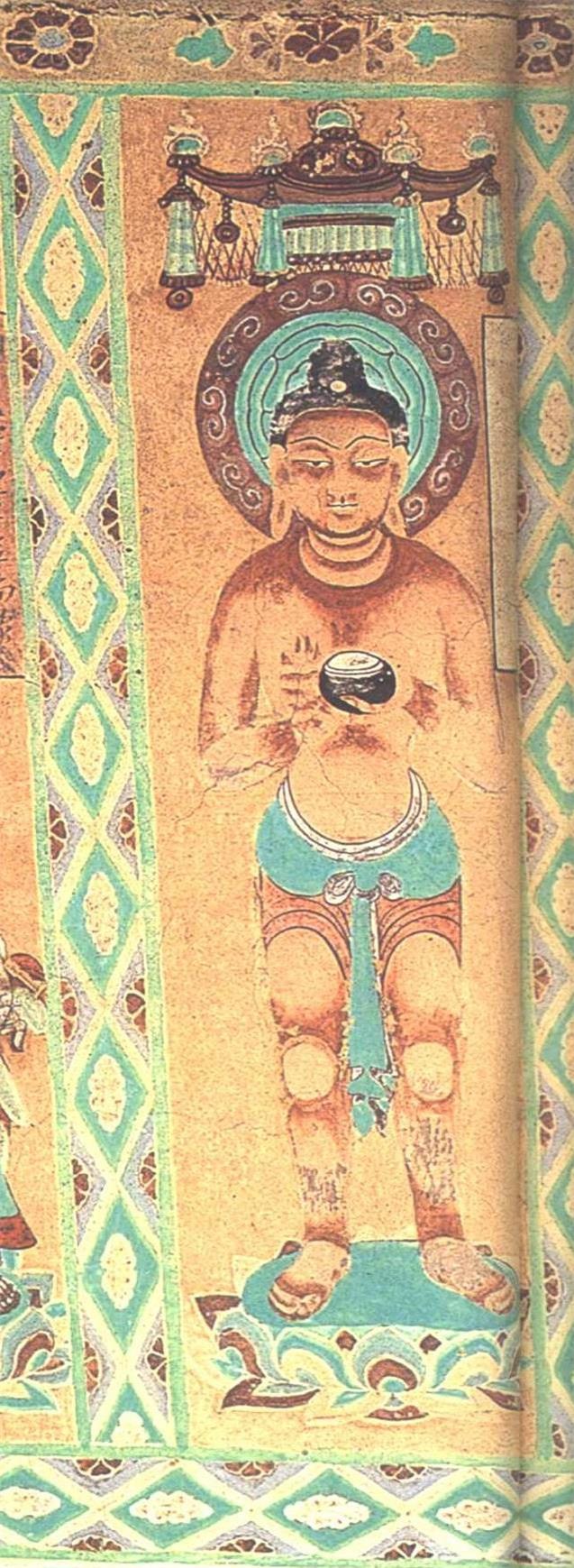 神游千年，大美敦煌】中唐-237窟-全窟遍观：西龛-瑞像史迹画、三壁-多