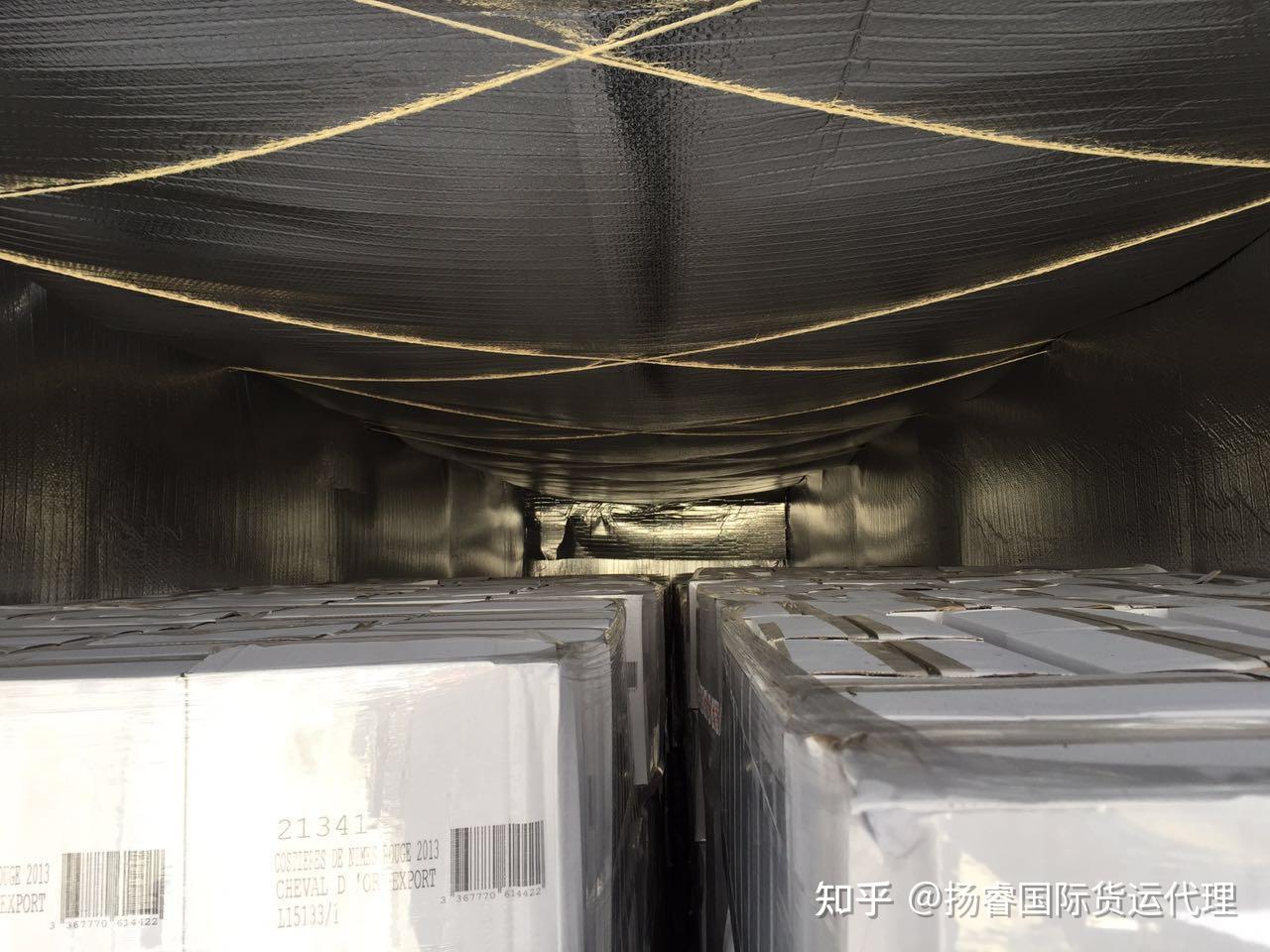 红酒货运代理公司之隔热膜温控集装箱运输优势