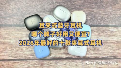 耳夹式蓝牙耳机哪个牌子好用又便宜?2026年最好的十款夹耳式耳机