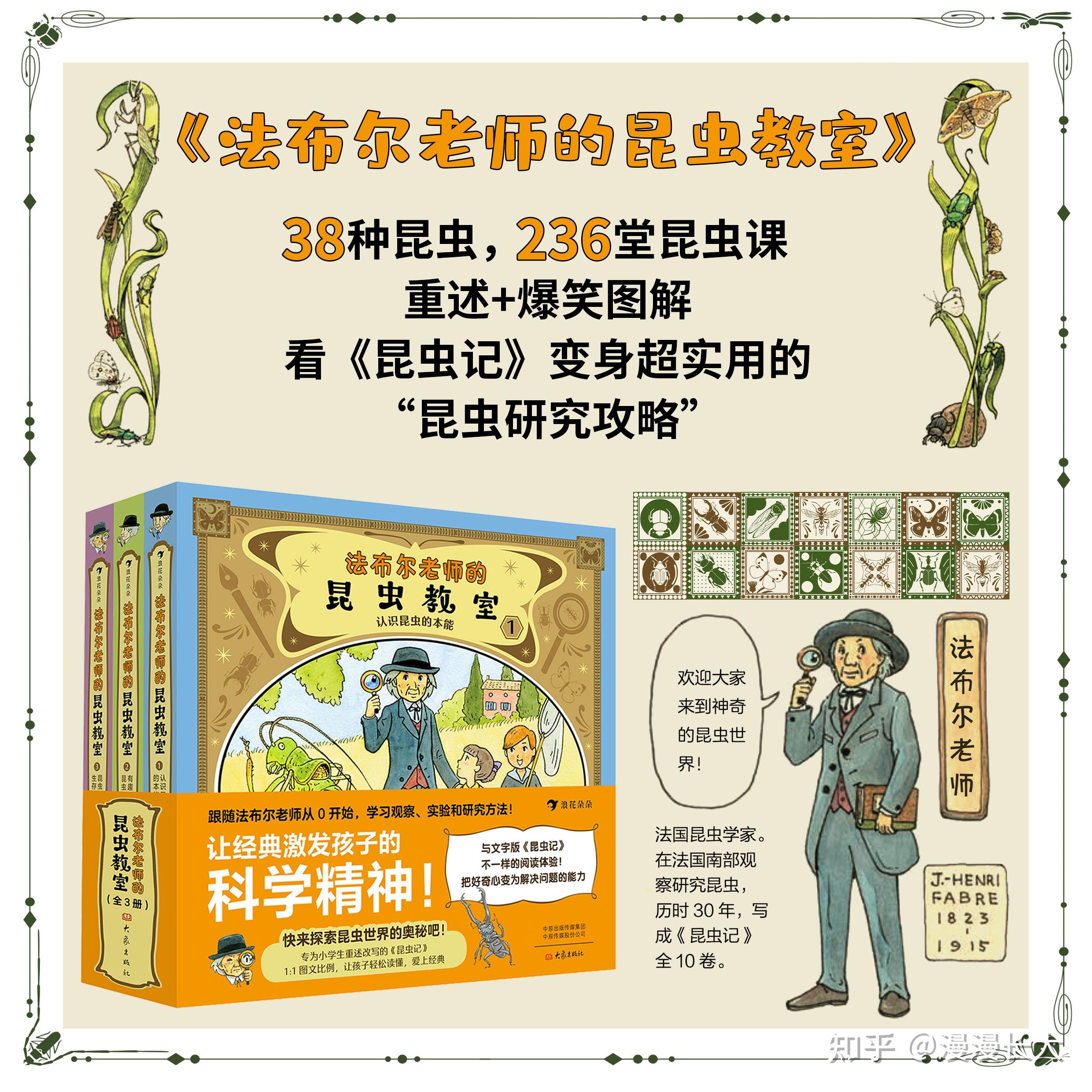 昆虫科普书籍绘本推荐|法布尔老师的昆虫教室&dk精彩的虫百科 - 知乎