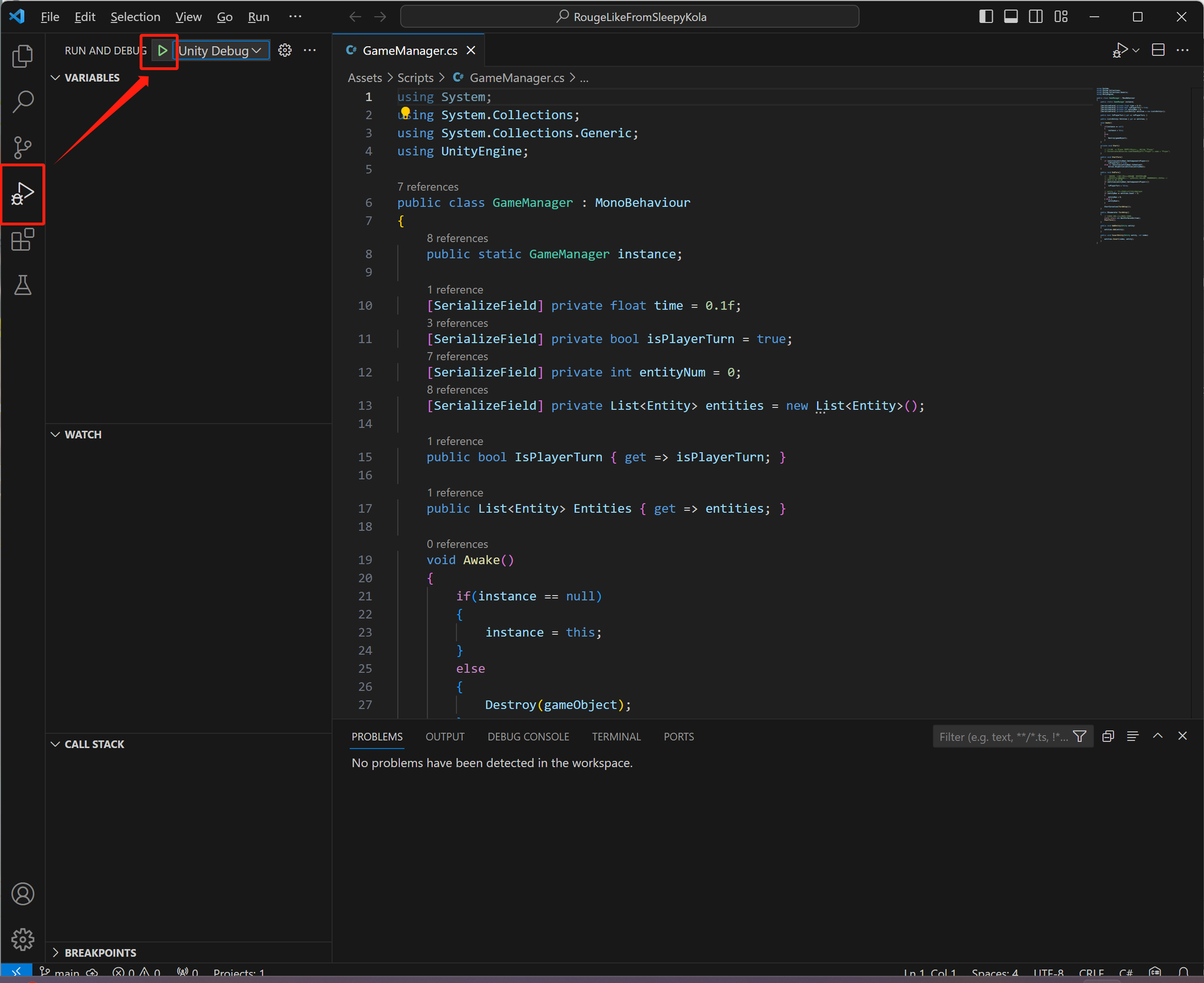 gamedev vscode unity 