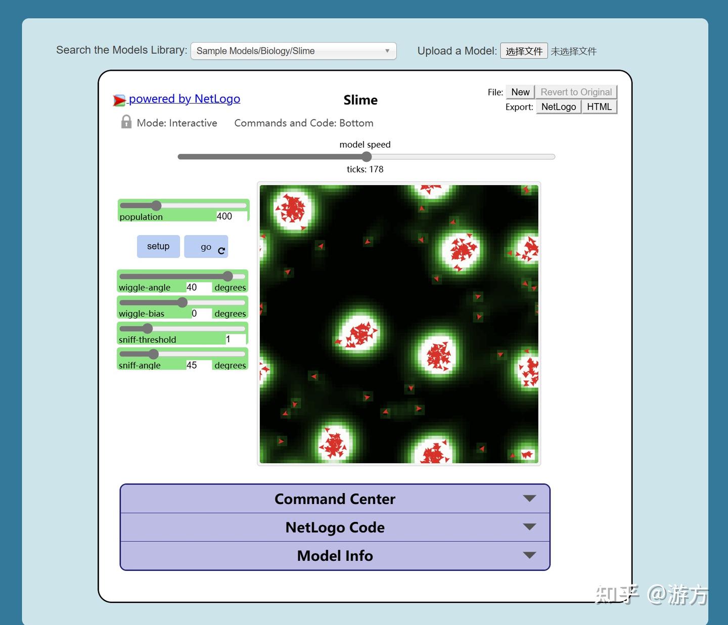 游方NetLogo 1.1 NetLogo初体验：从下载到模型探索 - 知乎