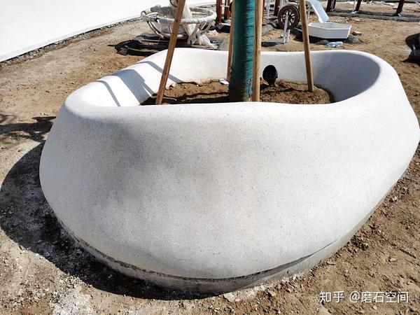 无机磨石树池树凳室外施工工艺