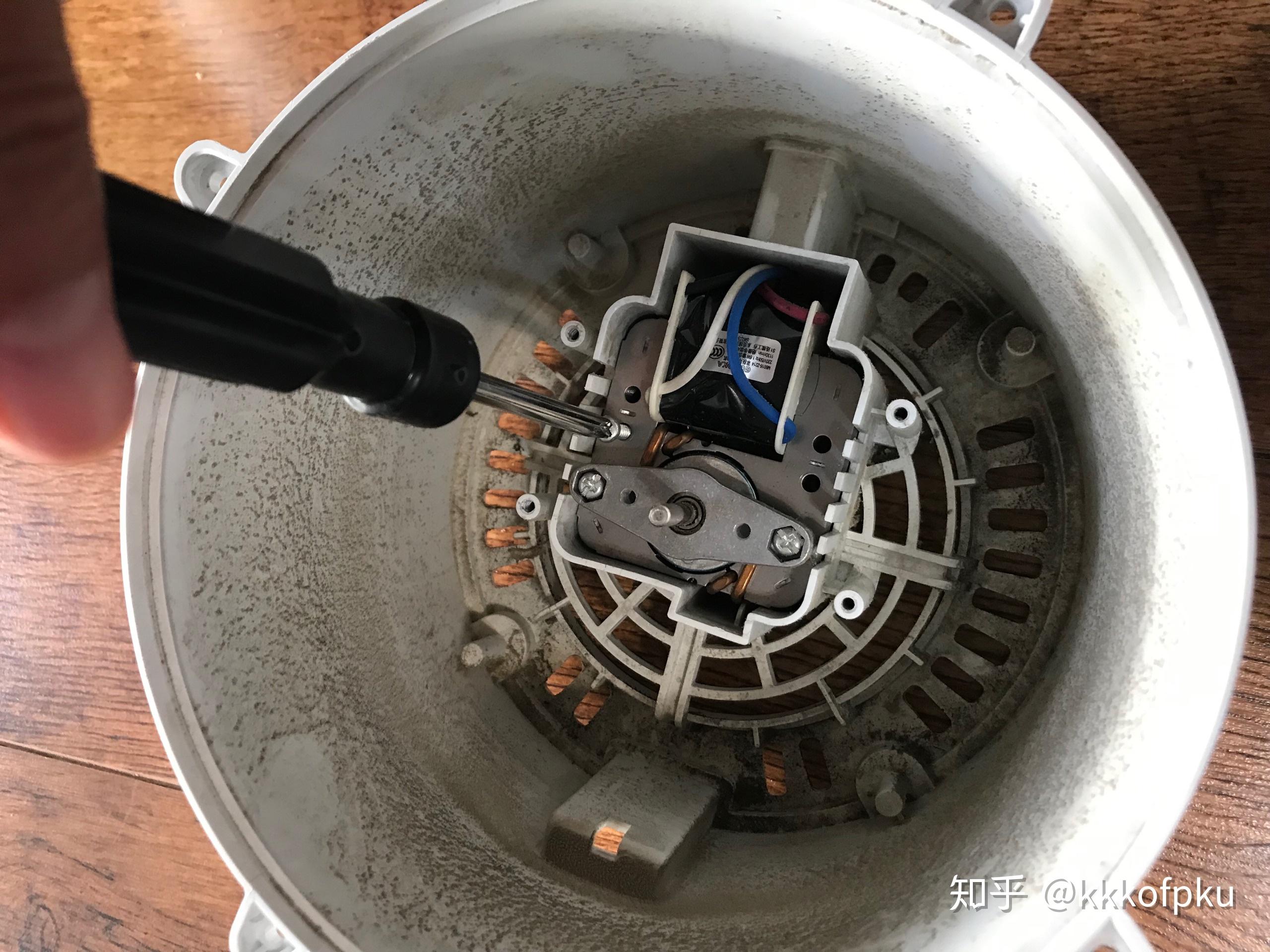 飞利浦加湿器hu4801内部风扇如何拆解