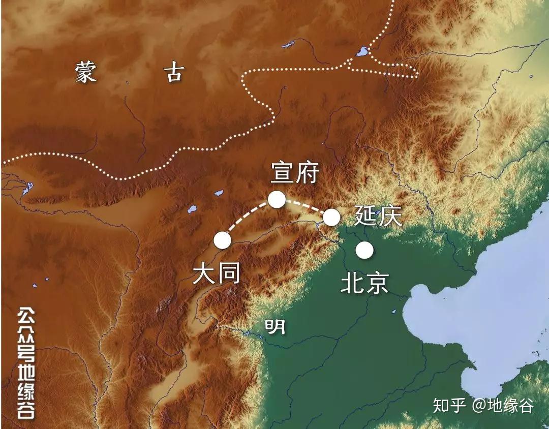 《边略》中记载:"宣府边墙,东起昌平,延庆州界之火焰山,西屹山西大同